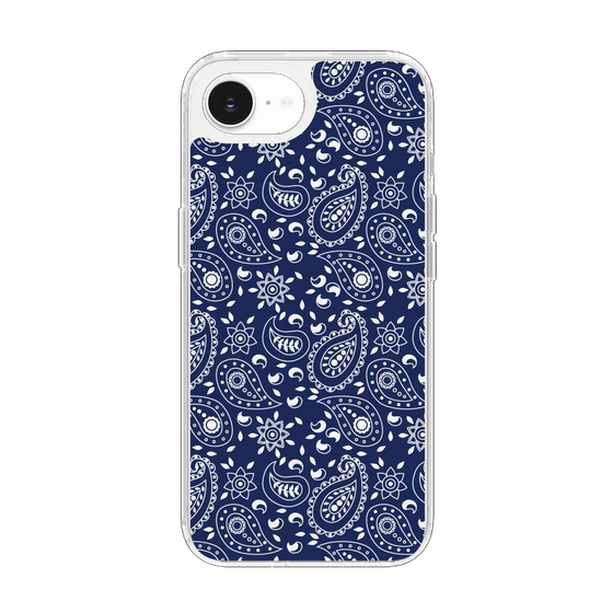 Slim Protection Case［ Paisley - Blue ］