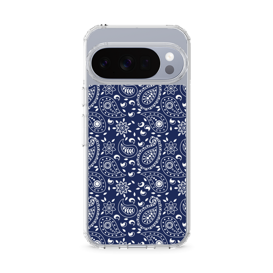 Slim Protection Case［ Paisley - Blue ］