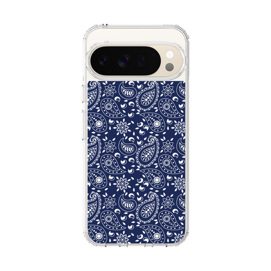 Slim Protection Case［ Paisley - Blue ］