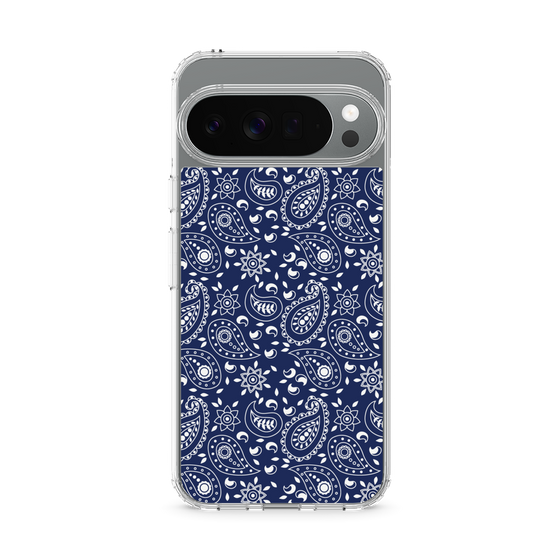 Slim Protection Case［ Paisley - Blue ］