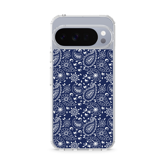 Slim Protection Case［ Paisley - Blue ］