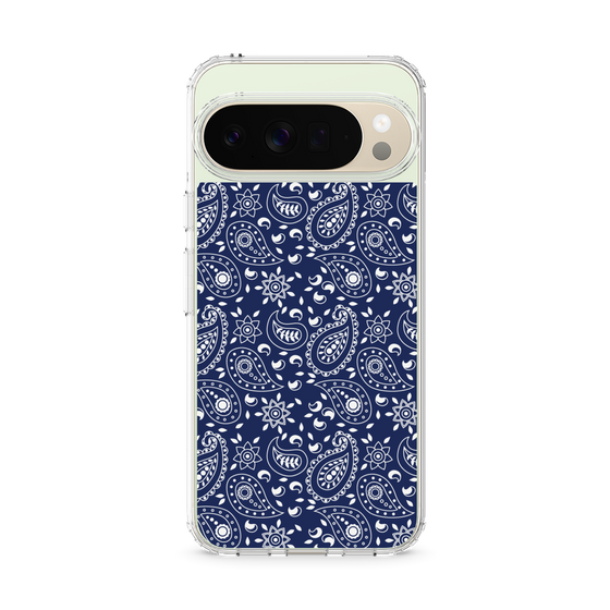 Slim Protection Case［ Paisley - Blue ］
