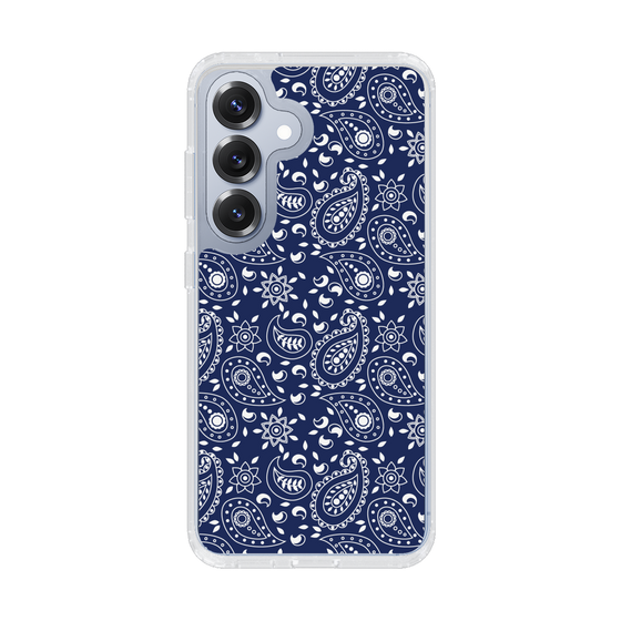 Slim Protection Case［ Paisley - Blue ］