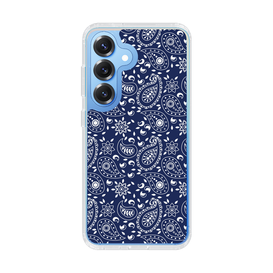Slim Protection Case［ Paisley - Blue ］