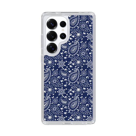 Slim Protection Case［ Paisley - Blue ］