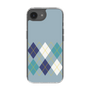 Slim Protection Case［ Nordic Argyle - Blue ］
