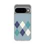 Slim Protection Case［ Nordic Argyle - Blue ］