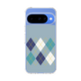 Slim Protection Case［ Nordic Argyle - Blue ］
