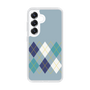 Slim Protection Case［ Nordic Argyle - Blue ］