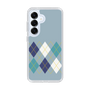 Slim Protection Case［ Nordic Argyle - Blue ］