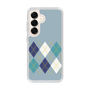 Slim Protection Case［ Nordic Argyle - Blue ］