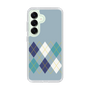 Slim Protection Case［ Nordic Argyle - Blue ］