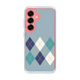 Slim Protection Case［ Nordic Argyle - Blue ］
