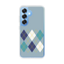 Slim Protection Case［ Nordic Argyle - Blue ］