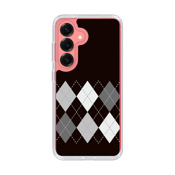 Slim Protection Case［ Nordic Argyle - Black ］