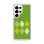 Slim Protection Case［ Nordic Argyle - Green ］