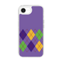 Slim Protection Case［ Nordic Argyle - Purple ］