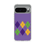Slim Protection Case［ Nordic Argyle - Purple ］