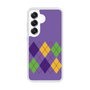 Slim Protection Case［ Nordic Argyle - Purple ］