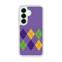 Slim Protection Case［ Nordic Argyle - Purple ］