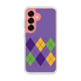 Slim Protection Case［ Nordic Argyle - Purple ］