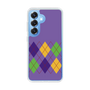 Slim Protection Case［ Nordic Argyle - Purple ］