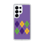 Slim Protection Case［ Nordic Argyle - Purple ］
