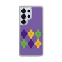 Slim Protection Case［ Nordic Argyle - Purple ］
