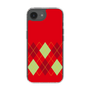 Slim Protection Case［ Nordic Argyle - Red ］