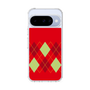 Slim Protection Case［ Nordic Argyle - Red ］