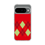 Slim Protection Case［ Nordic Argyle - Red ］