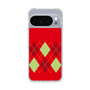 Slim Protection Case［ Nordic Argyle - Red ］