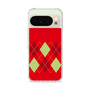 Slim Protection Case［ Nordic Argyle - Red ］