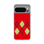 Slim Protection Case［ Nordic Argyle - Red ］