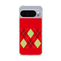 Slim Protection Case［ Nordic Argyle - Red ］