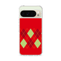Slim Protection Case［ Nordic Argyle - Red ］