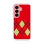Slim Protection Case［ Nordic Argyle - Red ］