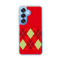 Slim Protection Case［ Nordic Argyle - Red ］