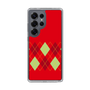 Slim Protection Case［ Nordic Argyle - Red ］