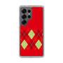 Slim Protection Case［ Nordic Argyle - Red ］