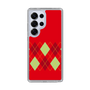 Slim Protection Case［ Nordic Argyle - Red ］