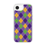 Slim Protection Case［ Argyle - Purple ］