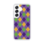 Slim Protection Case［ Argyle - Purple ］