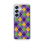 Slim Protection Case［ Argyle - Purple ］