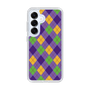 Slim Protection Case［ Argyle - Purple ］