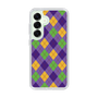 Slim Protection Case［ Argyle - Purple ］