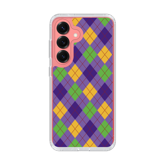 Slim Protection Case［ Argyle - Purple ］