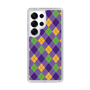 Slim Protection Case［ Argyle - Purple ］