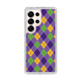 Slim Protection Case［ Argyle - Purple ］
