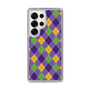 Slim Protection Case［ Argyle - Purple ］